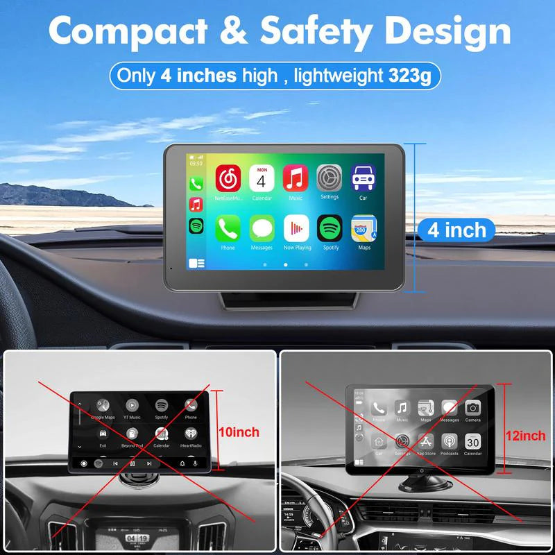 PALSDA® Wireless Carplay Screen