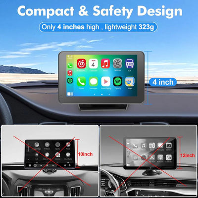 PALSDA® Wireless Carplay Screen
